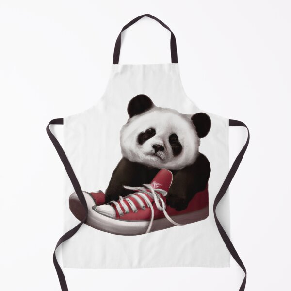 Aperçu de l'œuvre Ours panda avec des chaussures rouges créée et vendue par Kilianhervas.