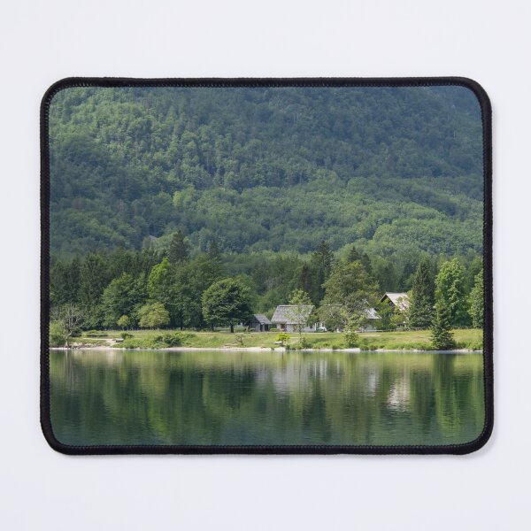 Item preview, Houses on the western shores of Lake Bohinj designed and sold by Two-Tickets-To.