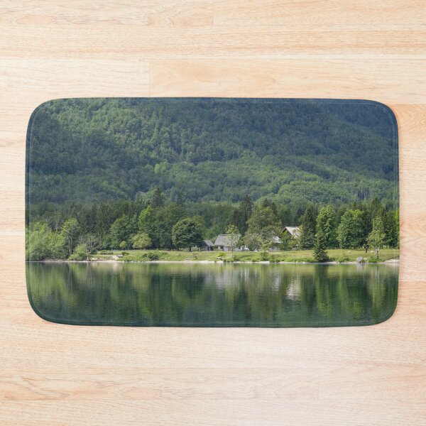 Item preview, Houses on the western shores of Lake Bohinj  designed and sold by Two-Tickets-To.
