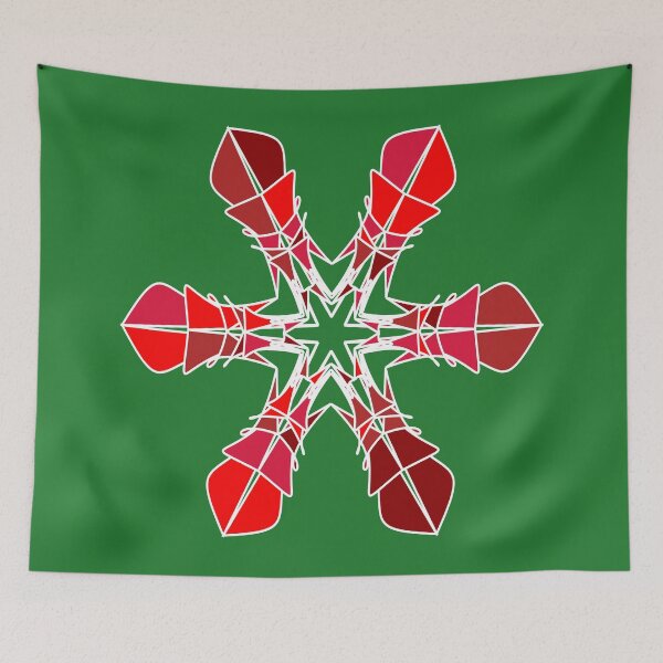 Item preview, Festive snowflake unique design G3 designed and sold by fishpressink.