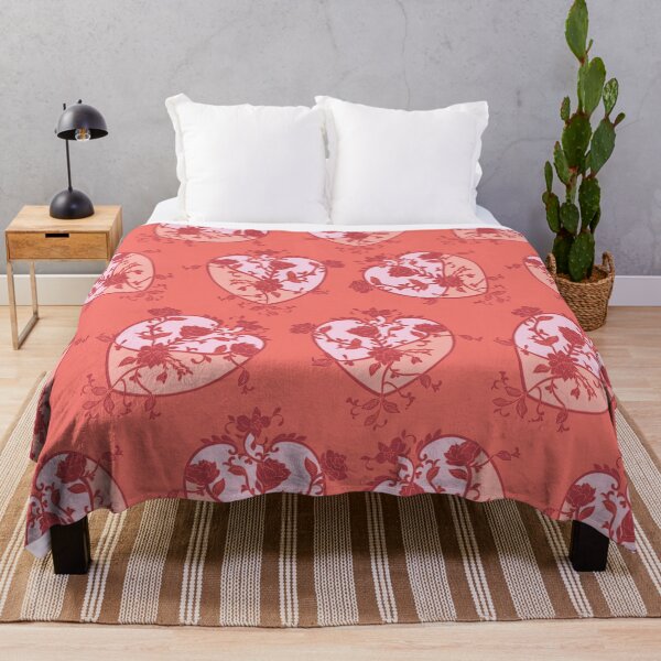 Item preview, Romantic, modern love rose, floral motif with vintage feel designed and sold by FlamesandFrost.