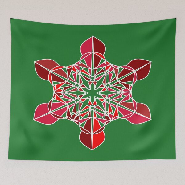 Item preview, Festive snowflake unique design G5 designed and sold by fishpressink.