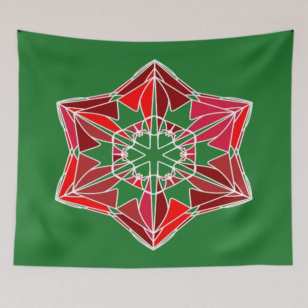 Item preview, Festive snowflake unique design G6 designed and sold by fishpressink.