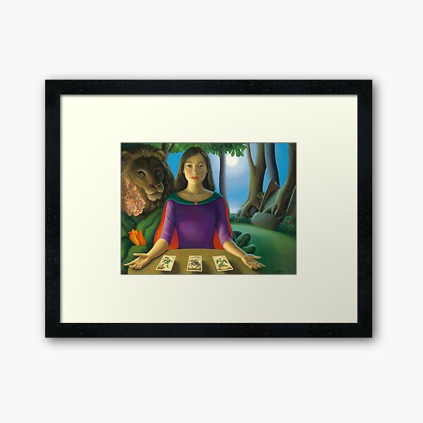 The Path Framed Art Print