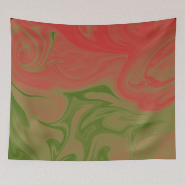 Item preview, Pink Peach Green Liquid Art. Liquid Marble. Abstract Design. designed and sold by Jason123za.