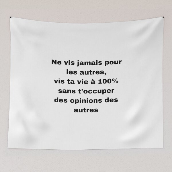 Item preview, Never Live For Others designed and sold by printory.