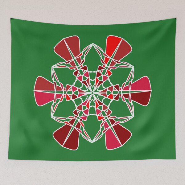 Item preview, Festive snowflake unique design G8 designed and sold by fishpressink.