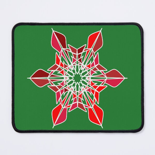 Item preview, Festive snowflake unique design G9 designed and sold by fishpressink.