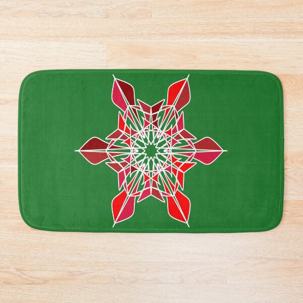 Item preview, Festive snowflake unique design G9 designed and sold by fishpressink.