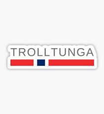 Trolltunga Odda Norway Sticker