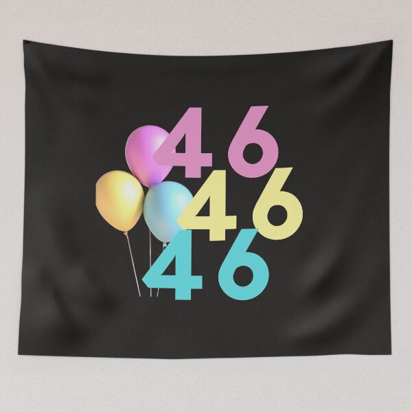Item preview, 46 YEARS AWESOME designed and sold by starfishstuff.