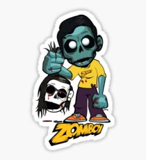 Zomboy with Skrillex Sticker