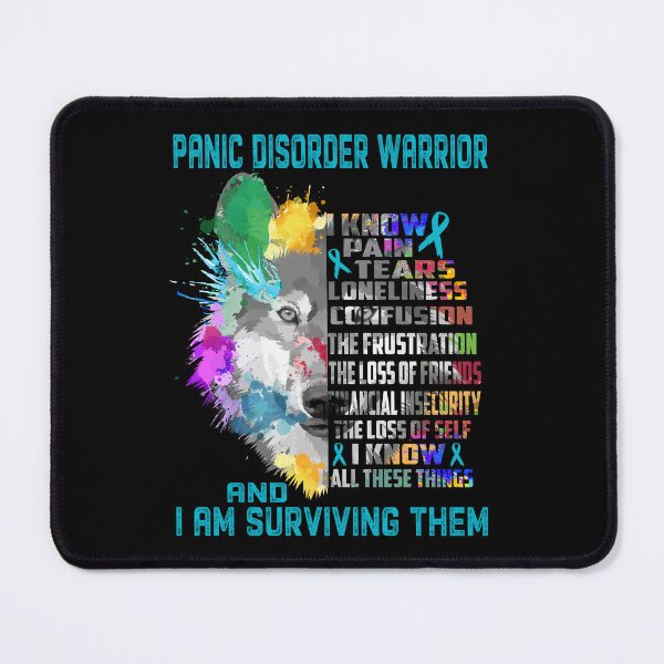 Item preview, Panic Disorder Warrior - I Know All These Things and I Am Surviving Them designed and sold by CansellBar.
