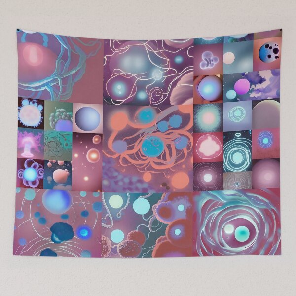 Item preview, Space Orbs 9x9 designed and sold by GGG-AI.