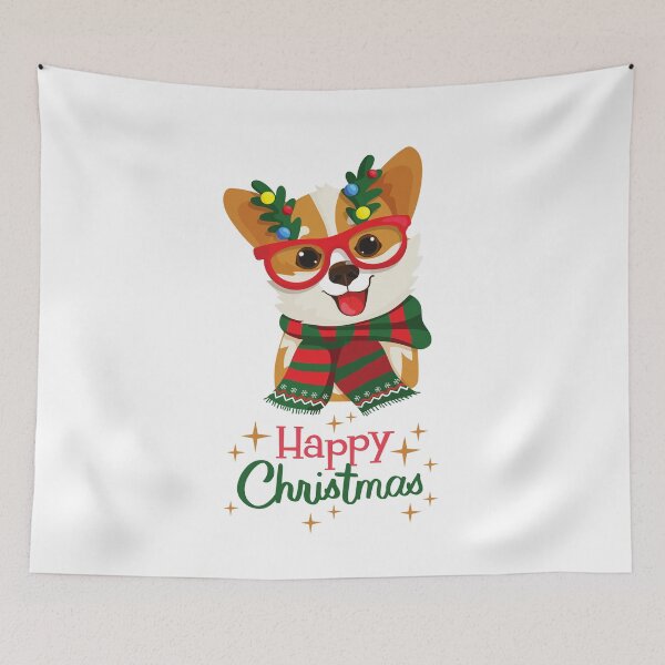 Item preview, Merry Corgmas Christmas Corgi Dog Pet | Corgi Dog Christmas designed and sold by TheStyleClub ⭐⭐⭐⭐⭐.