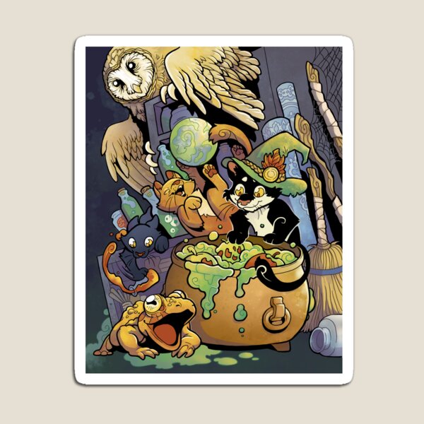 Halloween Mischief Magnet