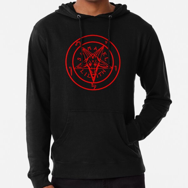 Satanic Angel Bunny Patchwork Hoodie Sweater