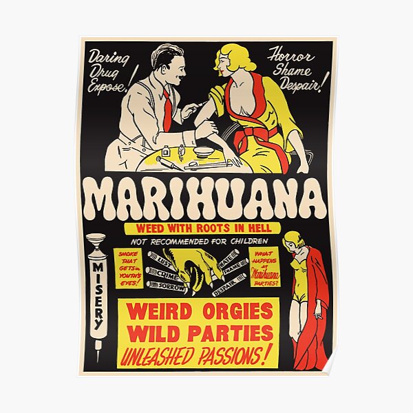 Weed With Roots In Hell Poster