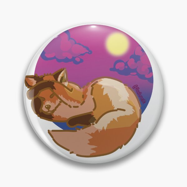 Item preview, Bi sleepy fox designed and sold by LunatikShop.