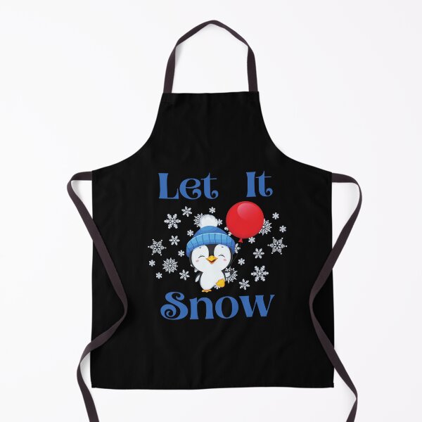 Item preview, Let it snow penguin with balloon designed and sold by MGuyerArt.
