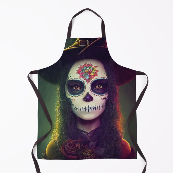 Item preview, Cute sugar skull girl designed and sold by MimozaStudio.