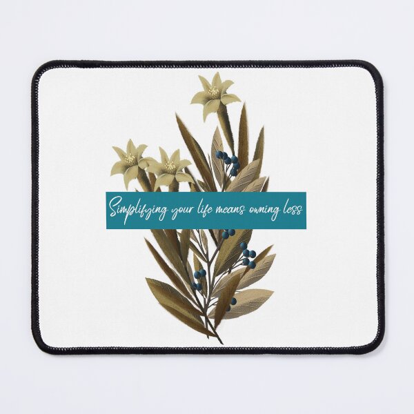 Item preview, Simplifying your life means owning less designed and sold by Eugenie974.