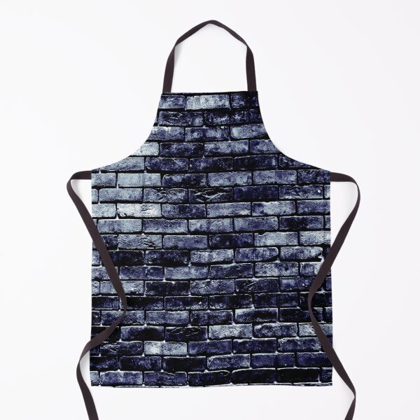 Item preview, Navy blue brick wall. designed and sold by MirBer.