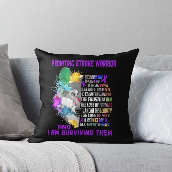 Item preview, Pediatric Stroke Warrior - I Know All These Things and I Am Surviving Them designed and sold by CansellBar.