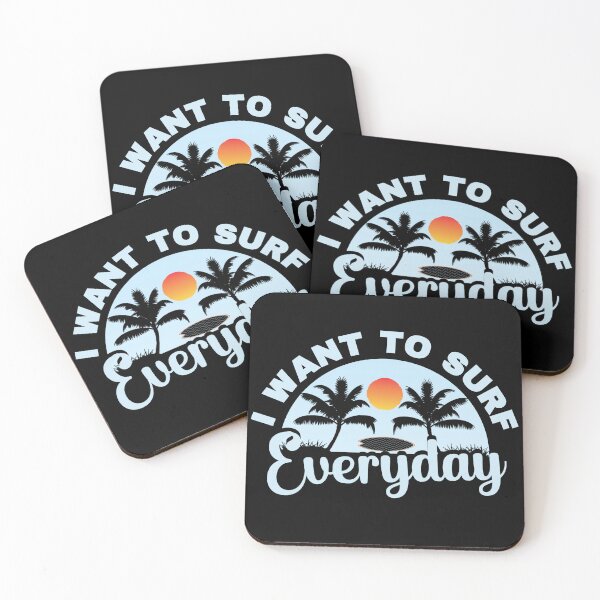 Item preview, I Want To Surf Everyday designed and sold by FurioInc.