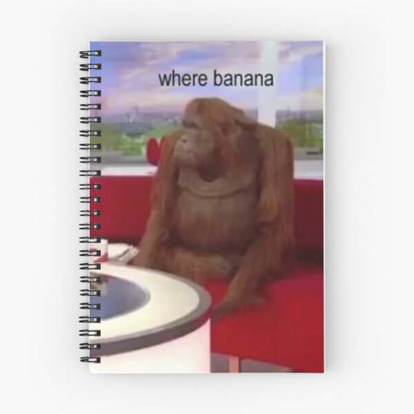 Aperçu de l'œuvre Où Banana Meme créée et vendue par Psyche-Lab.