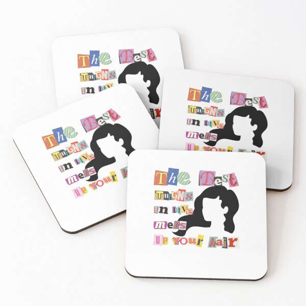 Item preview, The Best Things In Life Mess Up Your Hair designed and sold by chulitad.
