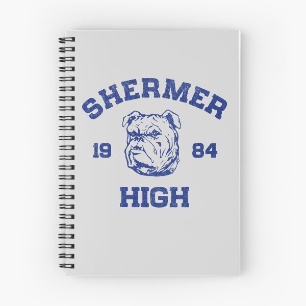 Artikelvorschau, Shermer High 1984 – Vintage-Logo entworfen und verkauft von Primotees.