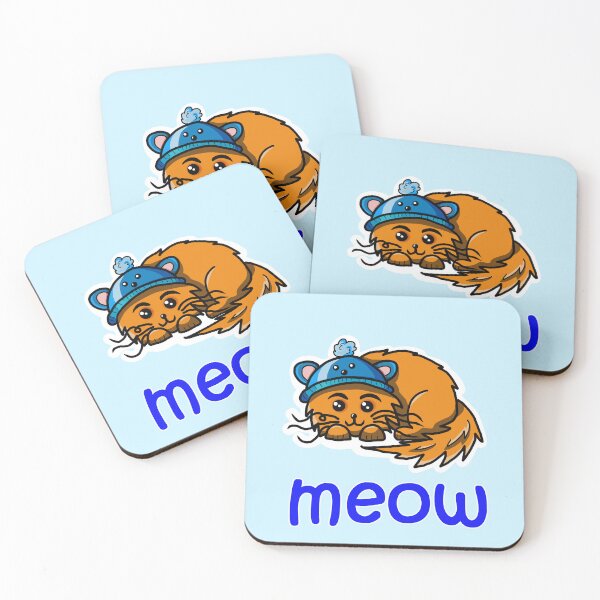 Item preview, ginger cat meow designed and sold by BeingNow.