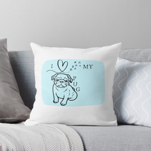 Item preview, amo a mi pug designed and sold by Kattcatty.
