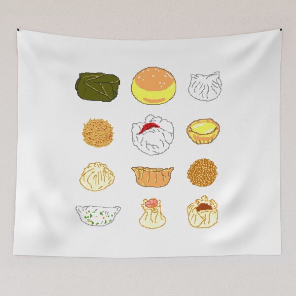Item preview, 8-bit Dim Sum designed and sold by CCCDesign.