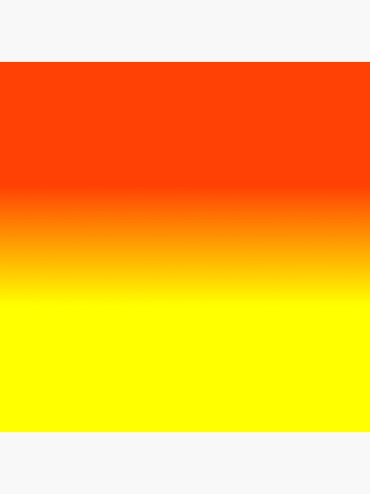 "Neon Yellow and Neon Orange Ombré Shade Color Fade" Art Print by podartist Redbubble