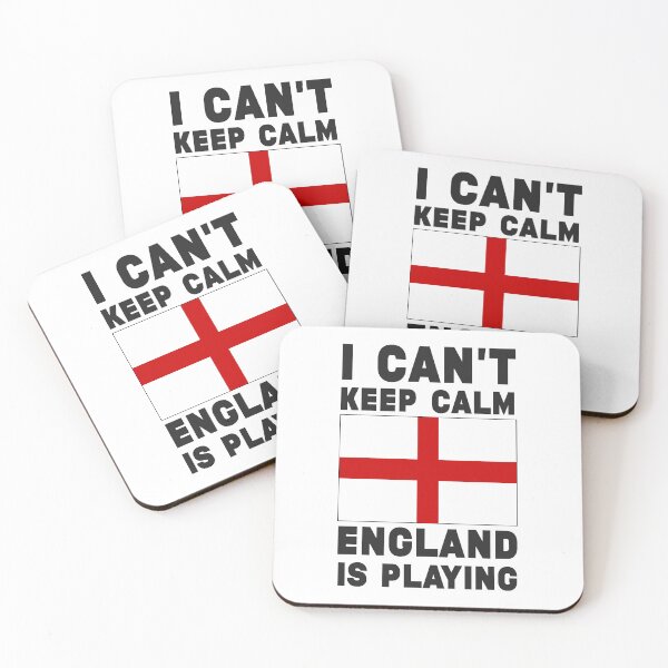 Item preview, I can't keep calm england is playing - England world cup 2022 - England designed and sold by Stixdesigns.