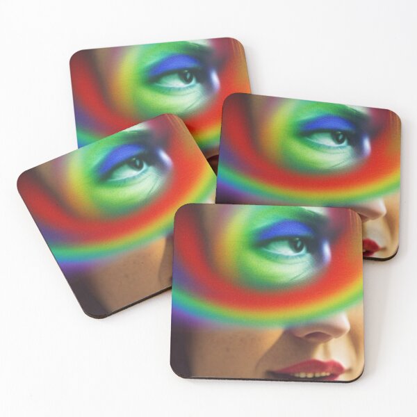 Item preview, Pastel Rainbow Cyborg Woman designed and sold by katiebca2.