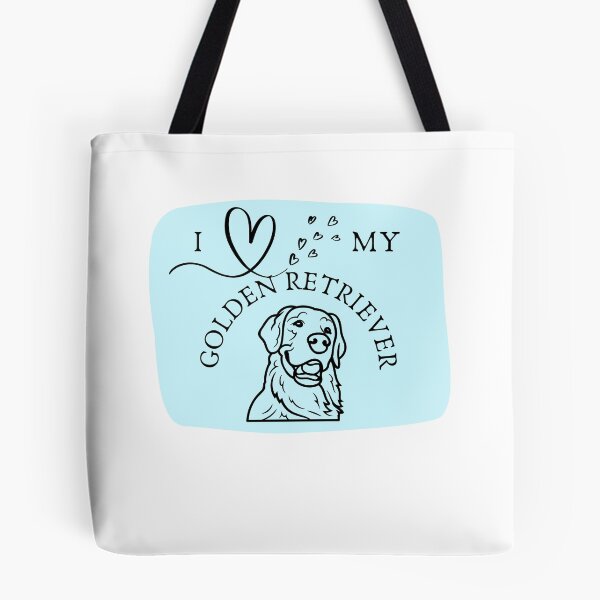 Artikelvorschau,  Ich liebe meinen Golden Retriever entworfen und verkauft von Kattcatty.