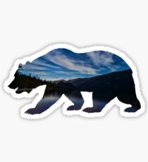 Mountain Bear Sticker