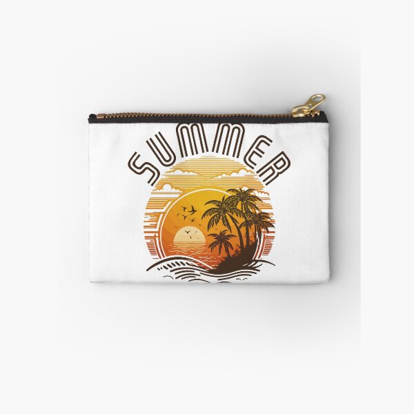 Item preview, Summer Sunset Palm Tree Beach Ocean Artistic Paradise designed and sold by vectrus.