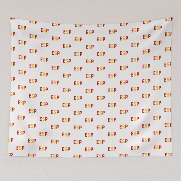 Item preview, ESP (Spain) Red / Gold / White Background designed and sold by PEK1787.