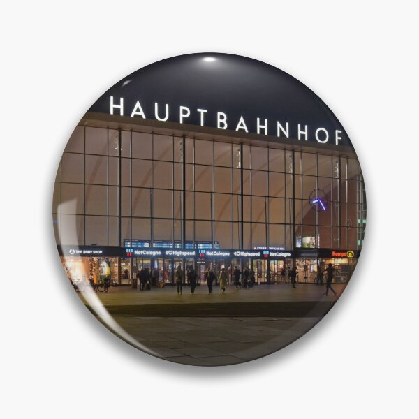 Item preview, Cologne HBF Central Station at night designed and sold by Random Railways.