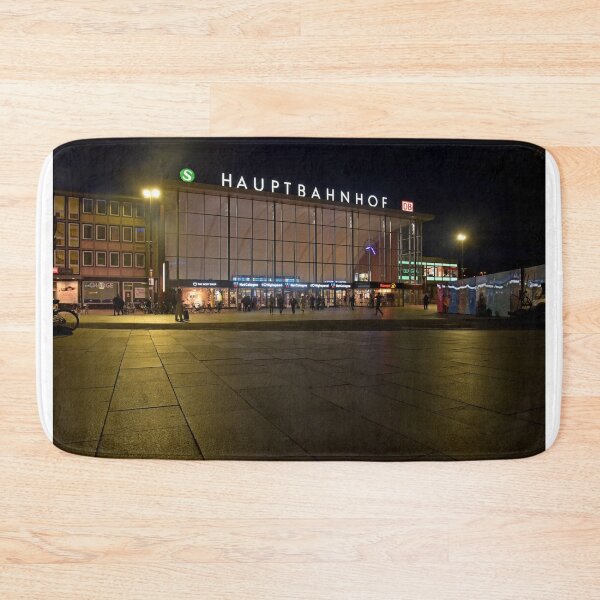 Item preview, Cologne HBF Central Station at night designed and sold by Random Railways.
