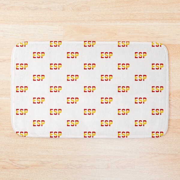 Item preview, ESP (Spain) Flag Red / Gold / White Background designed and sold by PEK1787.