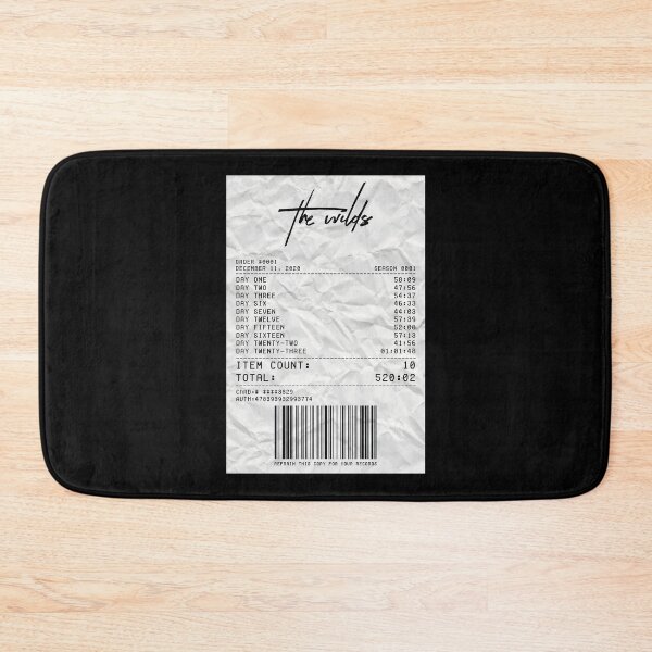 Item preview, The Wilds Season 1 Receipt designed and sold by d-obsession-k.