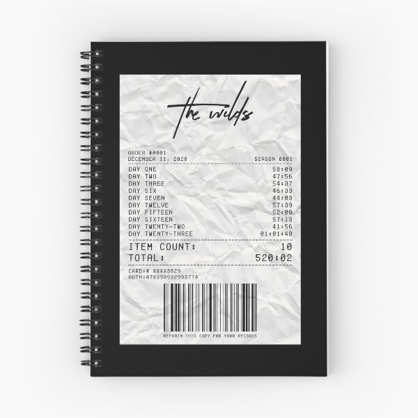 Item preview, The Wilds Season 1 Receipt designed and sold by d-obsession-k.