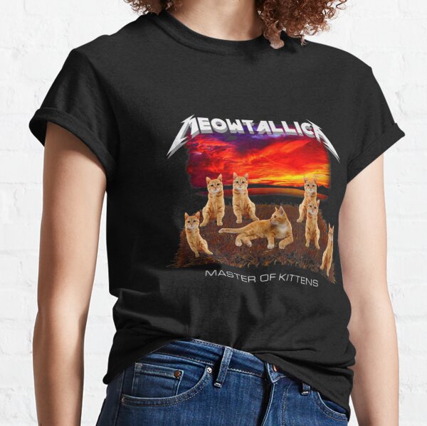 Meowtallica deals t shirt