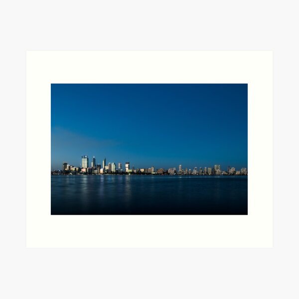 Item preview, Perth City Blue Hour designed and sold by Peno Saur.