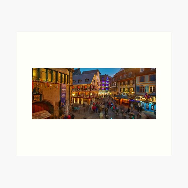 Marché de Noël de Colmar Impression artistique